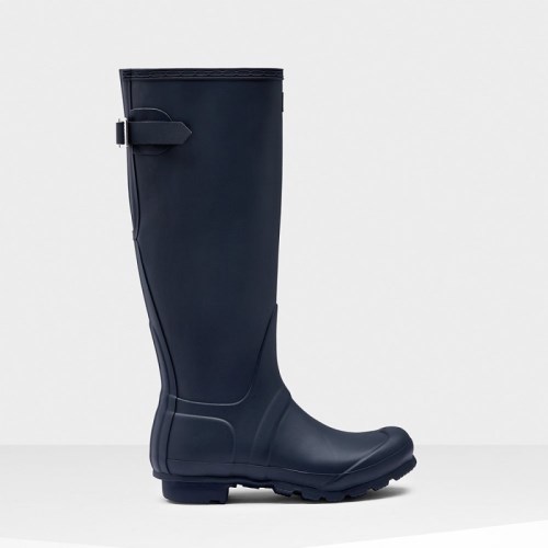 Hunter Original Back Adjustable Tall Rain Boots For Womens - NZ Y7153